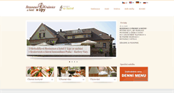 Desktop Screenshot of hotelulipykrusovice.cz